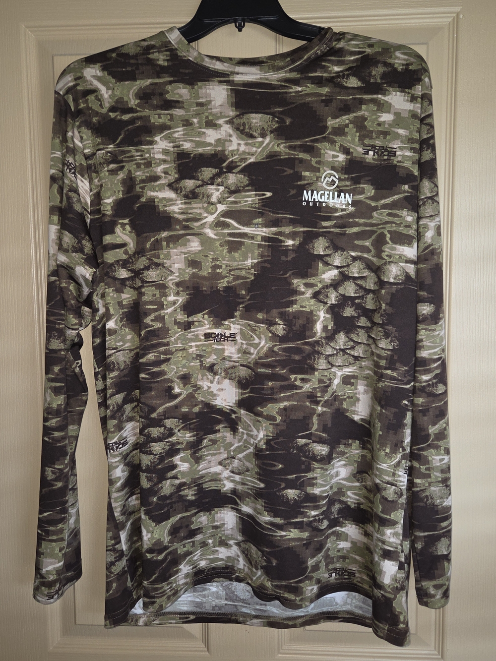 5.11 Tactical Men's Long-Sleeve Camo Performance Shirt - Olive, Tan, Black